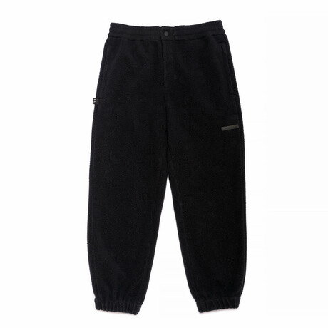 Fleece Jogger // Black (XS)