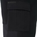 Fleece Cargo Pant // Black (XL)