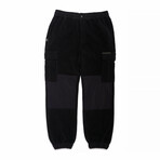 Fleece Cargo Pant // Black (XL)