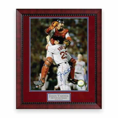 Jason Varitek // Boston Red Sox // Signed Photograph + Framed