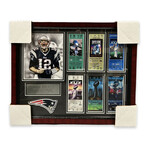 Tom Brady // New England Patriots // Unsigned Collage Ver. 2 + Framed