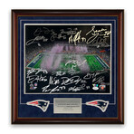 Super Bowl XLIX Champion New England Patriots // Unframed Signed Photograph