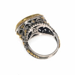 Konstantino // Arsinoe Sterling Silver + 18k Yellow Gold Diamond Ring // Ring Size: 7.25 // Store Display