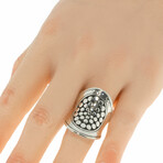 John Hardy // Dot Moon Phase Sterling Silver Ring // Ring Size: 6 // Store Display