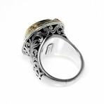 Konstantino // Arsinoe Sterling Silver + 18k Yellow Gold Diamond Ring // Ring Size: 8.5 // Store Display