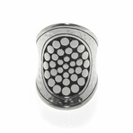 John Hardy // Dot Moon Phase Sterling Silver Ring // Ring Size: 6 // Store Display