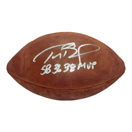 Tom Brady // New England Patriots // Signed Football w/ "Super Bowl MVP" Inscription