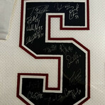XXXVII Super Bowl Champion New England Patriots // Team Signed Jersey // Limited Edition #23/100
