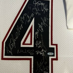 XXXVII Super Bowl Champion New England Patriots // Team Signed Jersey // Limited Edition #23/100