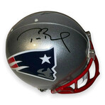 Tom Brady & Rob Gronkowski // New England Patriots // Signed Authentic Helmet