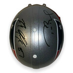 Tom Brady & Rob Gronkowski // New England Patriots // Signed Authentic Helmet