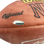 Tom Brady // New England Patriots // Signed Football w/ "Super Bowl MVP" Inscription