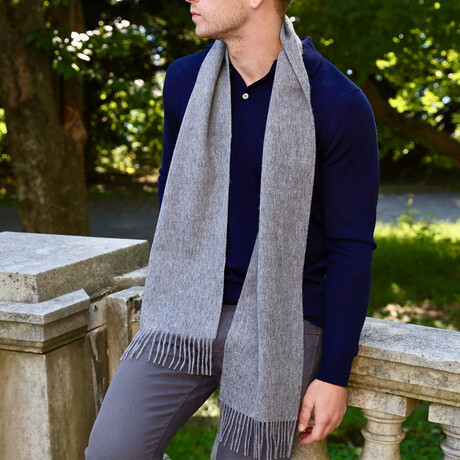 Lambswool Scarf // Gray (Gray)