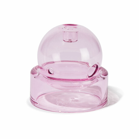 Crystal Ball Pipe // Pink