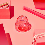 Crystal Ball Pipe // Pink