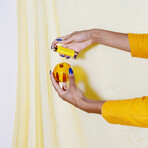 Crystal Ball Pipe // Yellow