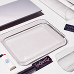Jelly Rolling Tray // Clear
