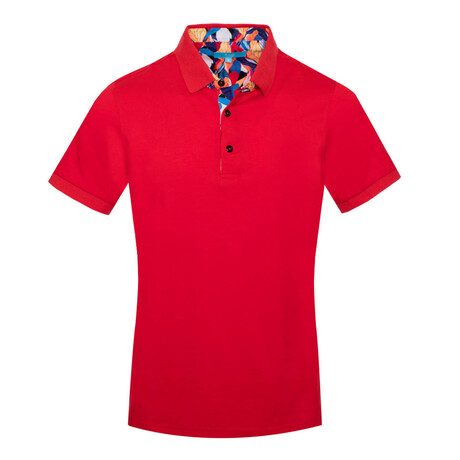 Solid Polo // Red (S)