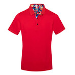 Solid Polo // Red (L)
