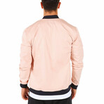 Rose Salt Bomber Jacket // Light Pink (2XL)