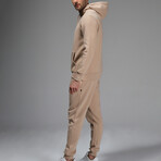 Hector Hoodie // Light Brown (S)