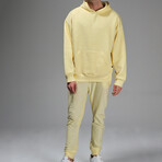 Victor Oversize Hoodie // Yellow (L)