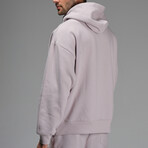 Allen Oversize Hoodie // Lila (XL)