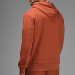 Graysen Zip Hoodie // Reddish (L)