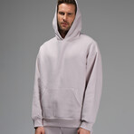 Allen Oversize Hoodie // Lila (XL)