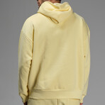 Victor Oversize Hoodie // Yellow (L)