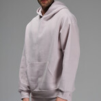 Allen Oversize Hoodie // Lila (XL)