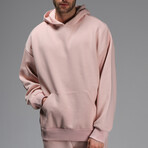 Antonio Oversize Hoodie // Pink (XL)