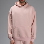 Antonio Oversize Hoodie // Pink (XL)