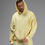 Victor Oversize Hoodie // Yellow (L)