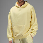 Victor Oversize Hoodie // Yellow (XL)