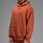 Emilio Oversize Hoodie // Reddish (M)