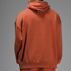 Emilio Oversize Hoodie // Reddish (M)