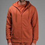 Graysen Zip Hoodie // Reddish (XL)