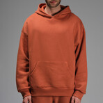 Emilio Oversize Hoodie // Reddish (XL)