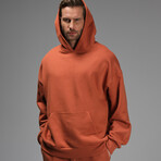 Emilio Oversize Hoodie // Reddish (XL)