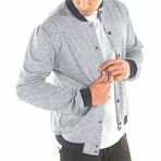 Bomber Jacket // Heather Gray (L)