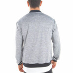 Bomber Jacket // Heather Gray (2XL)