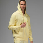 Lawrence Zip Hoodie // Yellow (2XL)