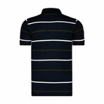 Blake Short Sleeve Polo Shirt // Navy (L)