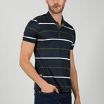 Blake Short Sleeve Polo Shirt // Navy (3XL)