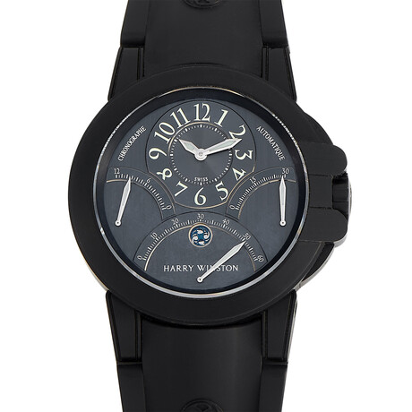 Harry Winston Ocean Triple Retrograde Chronograph Automatic // 400-MCRA44ZK // Pre-Owned