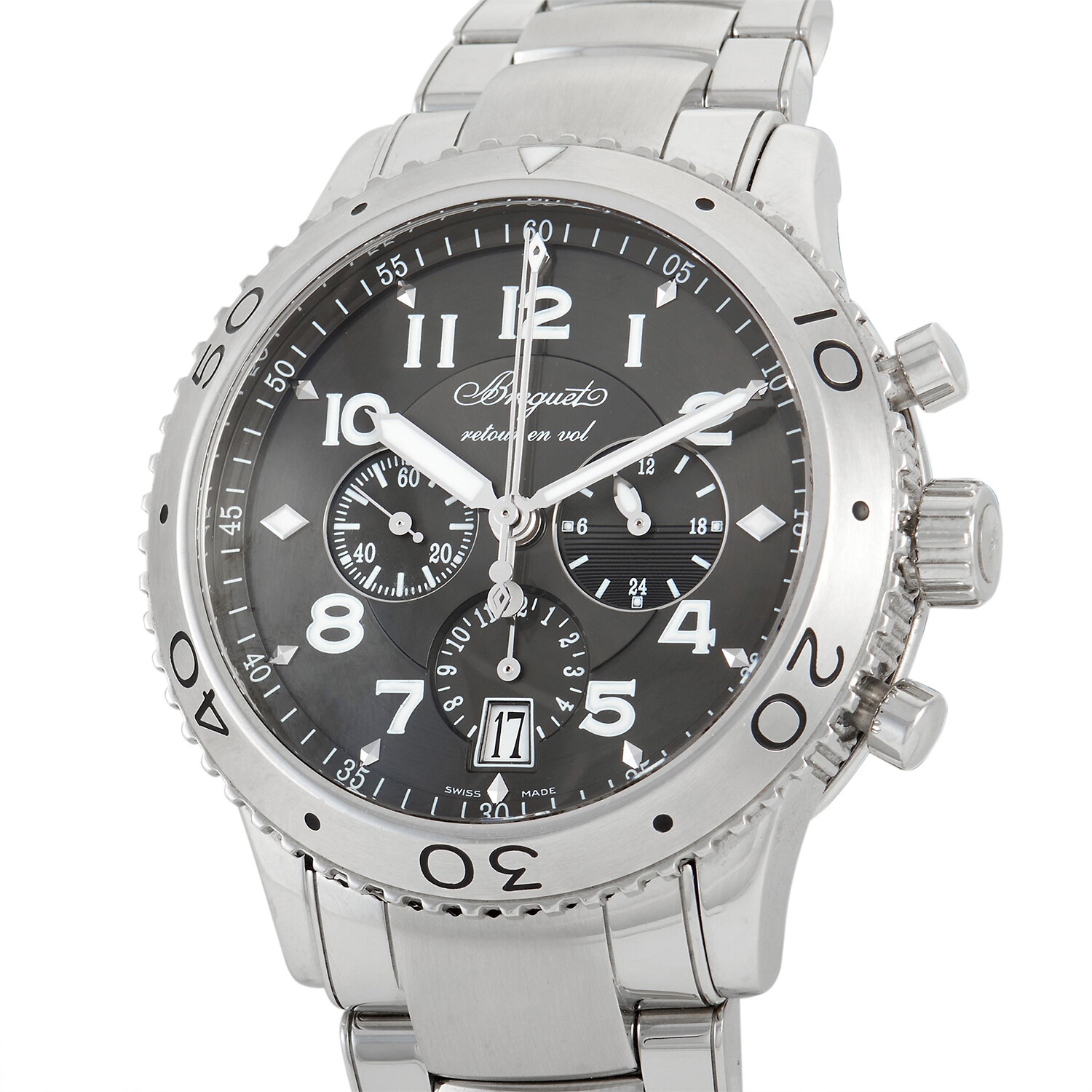 Breguet Type XXI Transatlantique Flyback Chronograph Automatic // 3810 ...