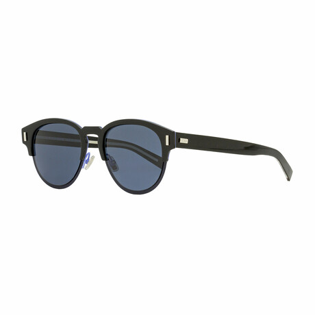 Dior Homme // Men's Black Tie Clubmaster Sunglasses // Blue Black