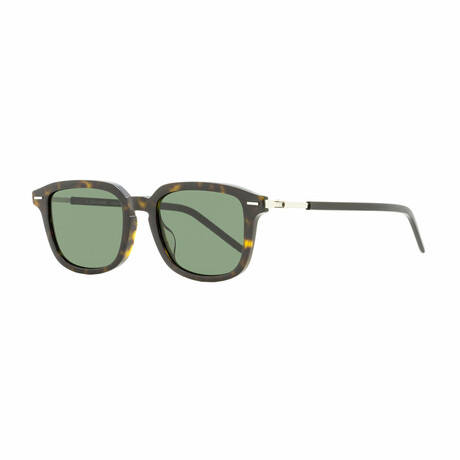 Dior Homme // Men's Technicity Classic Sunglasses // Dark Havana + Green