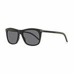 Dior Homme // Men's Black Tie Wayfarer Sunglasses // Black + Gray